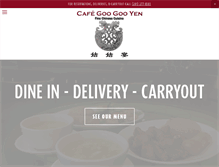 Tablet Screenshot of cafegoogooyen.com